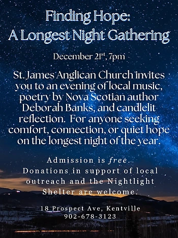 Poster for A Longest Night Gathering