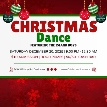 Poster for Christmas Dance