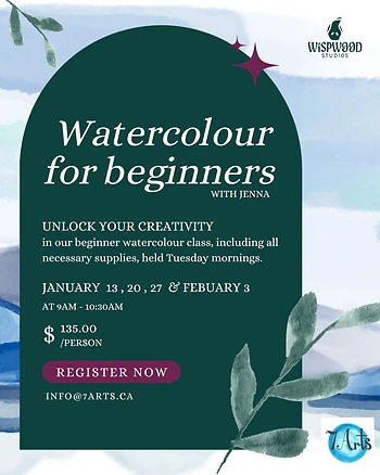 Poster for Watercolour for Beginners