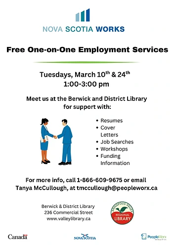 Poster for One-on-One Employment Services