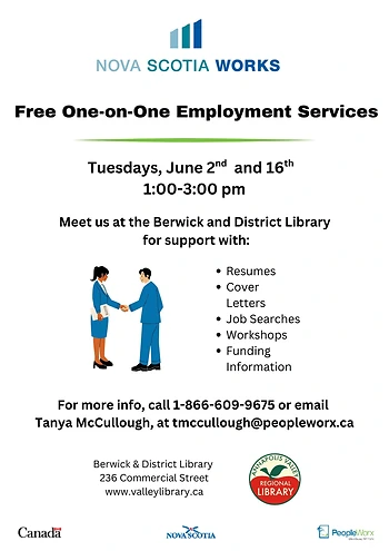 Poster for One-on-One Employment Services