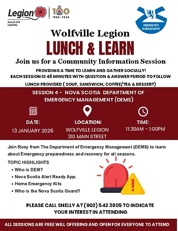 Poster for Lunch & Learn
