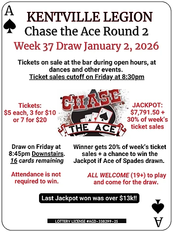 Poster for Chase the Ace Draw