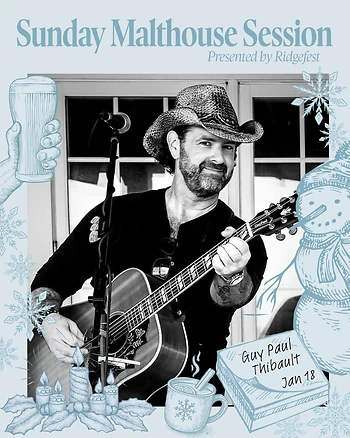 Poster for Music with Guy Paul Thibault