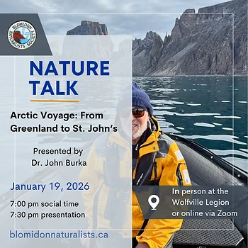 Poster for Nature Talk - Arctic Voyage