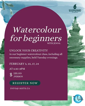 Poster for Watercolour for Beginners