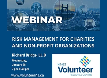 Poster for Risk Management for Nonprofits