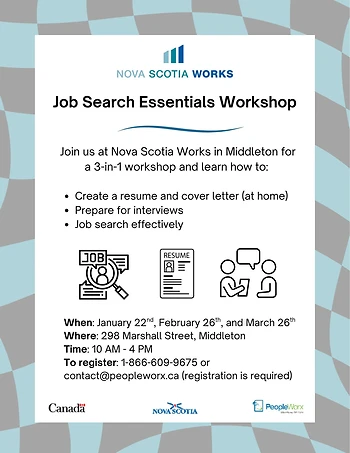 Poster for Job Search Essentials