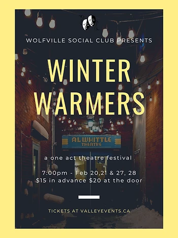 Poster for Winter Warmers - A One Act Play Festival