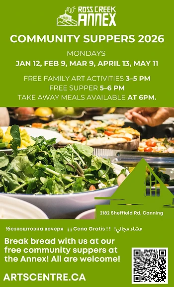 Poster for Community Supper