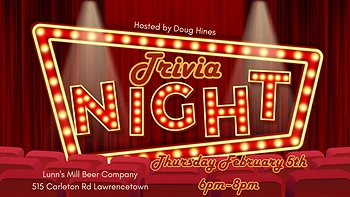 Poster for Trivia Night with Doug Hines