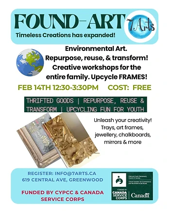 Poster for Makers Space: Found Art