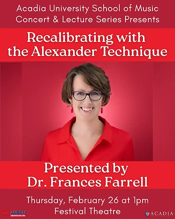 Poster for Concert & Lecture Series - Fran Farrell