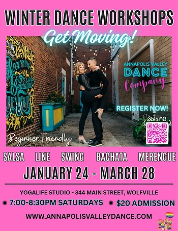 Poster for Swing Dance Workshop