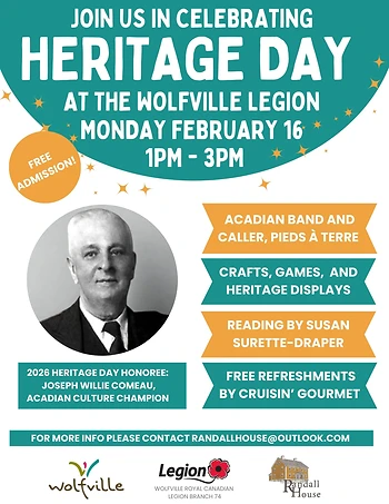 Poster for Nova Scotia Heritage Day