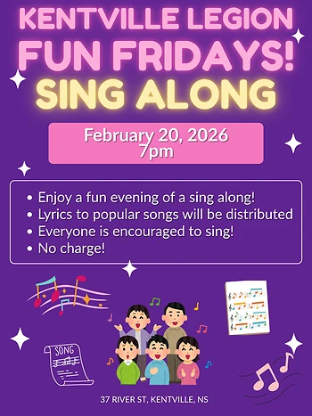 Poster for Fun Friday Nights - Sing Along