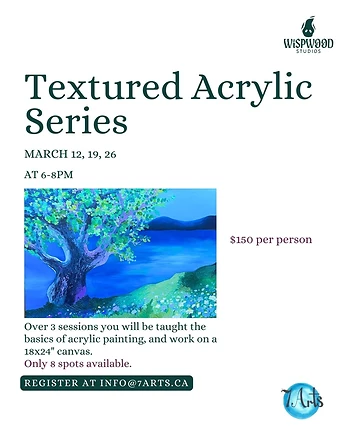 Poster for Textured Acrylic Series
