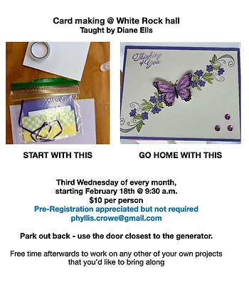 Poster for Card Making