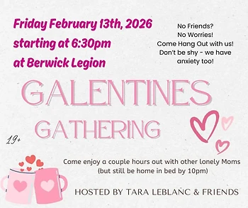 Poster for Galentines Gathering