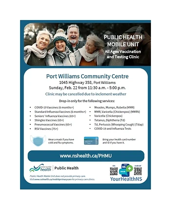 Poster for Public Health Mobile Unit