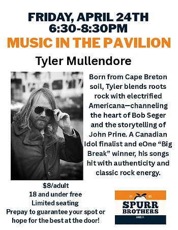 Poster for Music with Tyler Mullendore