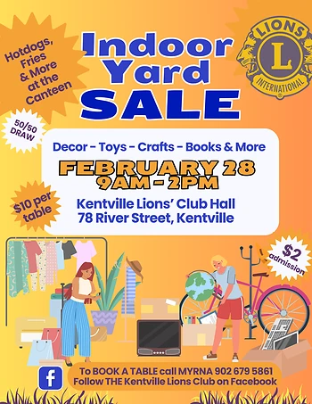 Poster for Indoor Yard Sale