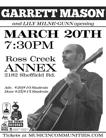 Poster for Garrett Mason + Lily Milne-Gunn