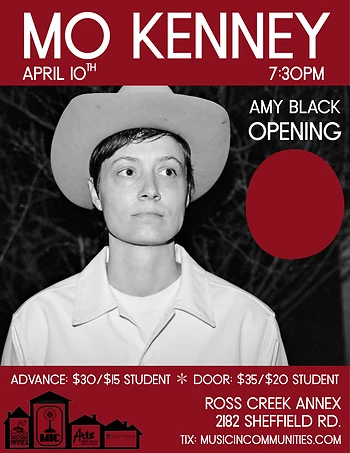 Poster for Mo Kenney + Amy Black
