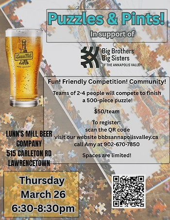 Poster for Puzzles & Pints