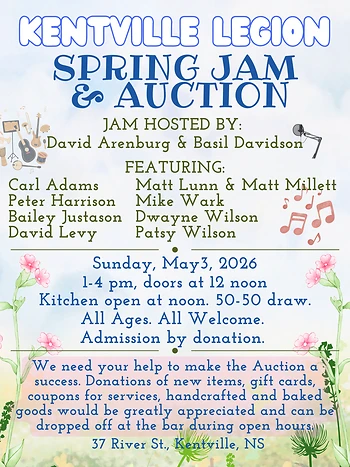 Poster for Spring Jam & Auction