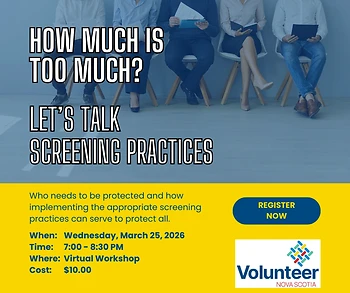 Poster for Let’s talk Screening Practices