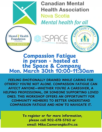 Poster for Compassion Fatigue