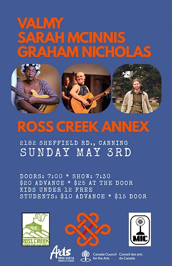 Poster for Valmy + Sarah McInnis + Graham Nicholas