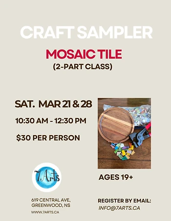 Poster for Mosaic Tile Craft Sampler