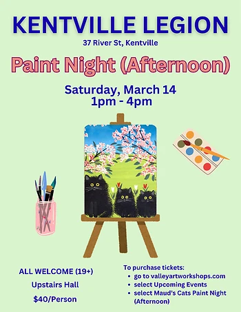 Poster for Paint Night (Afternoon)