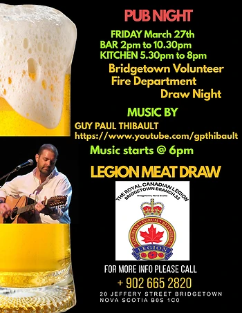 Poster for Pub Night