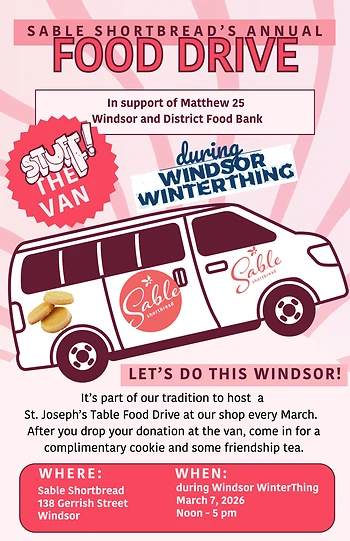 Poster for Food Drive
