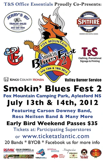 Poster for Smokin' Blues Fest 2