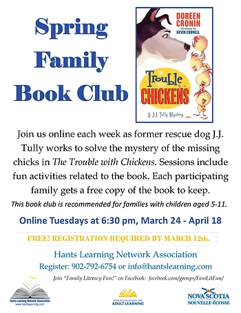Poster for Family Book Club
