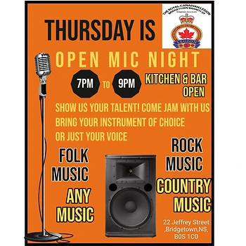 Poster for Open Mic
