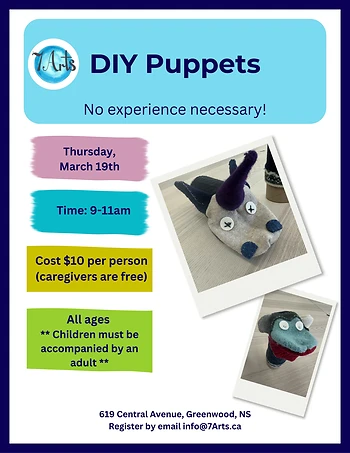 Poster for DIY Puppets