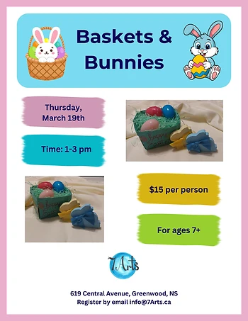 Poster for Baskets & Bunnies