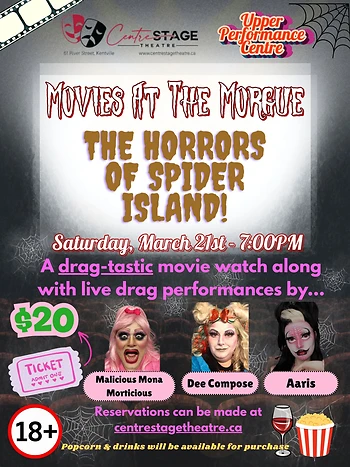 Poster for Movies At The Morgue - The Horrors of Spider Island