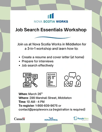 Poster for Job Search Essentials