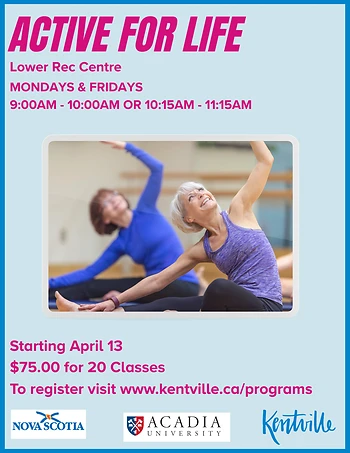 Poster for Active for Life