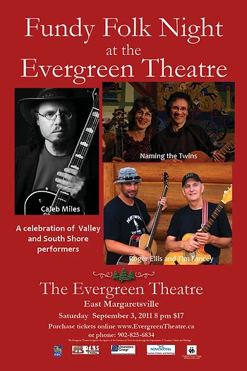 Poster for Fundy Folk Night