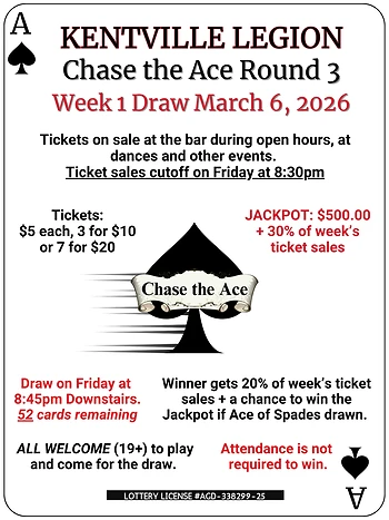 Poster for Chase the Ace Draw