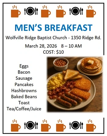 Poster for Men's Breakfast