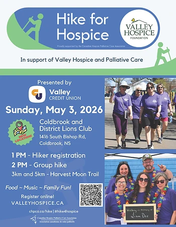 Poster for Hike for Hospice