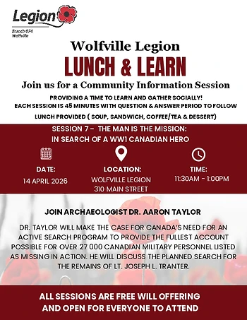 Poster for Lunch and Learn